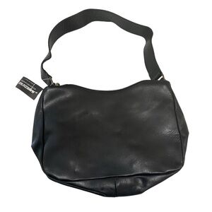 Maurizio Taiuti Black Purse Handbag Genuine Leather
Shoulder Hobo Bag !!💼